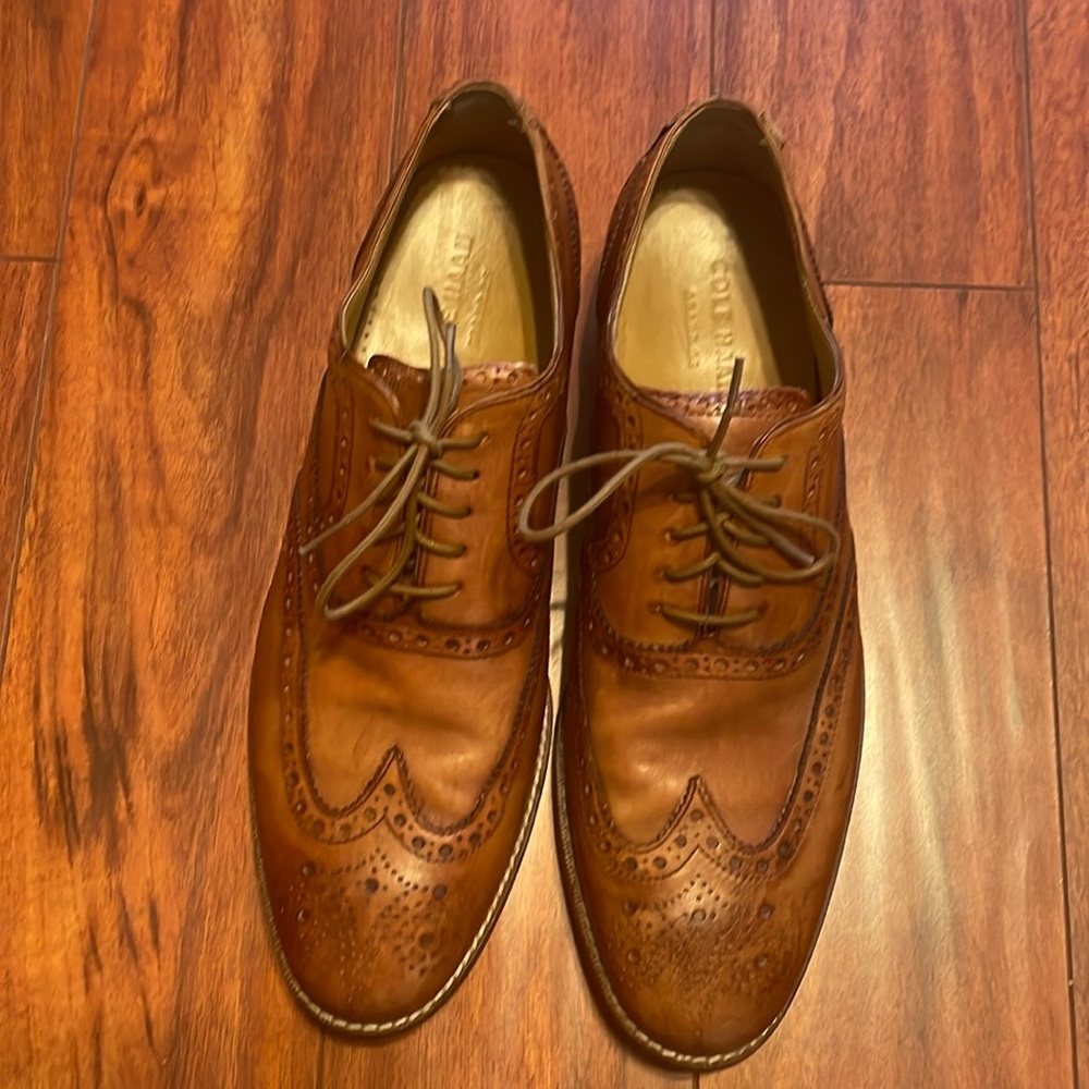 Cole HAAN Men’s Leather Oxford Dress Shoes